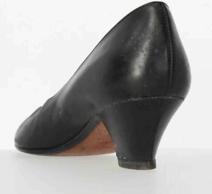 Sergio Rossi Pre-owned Leather heels Black Dames