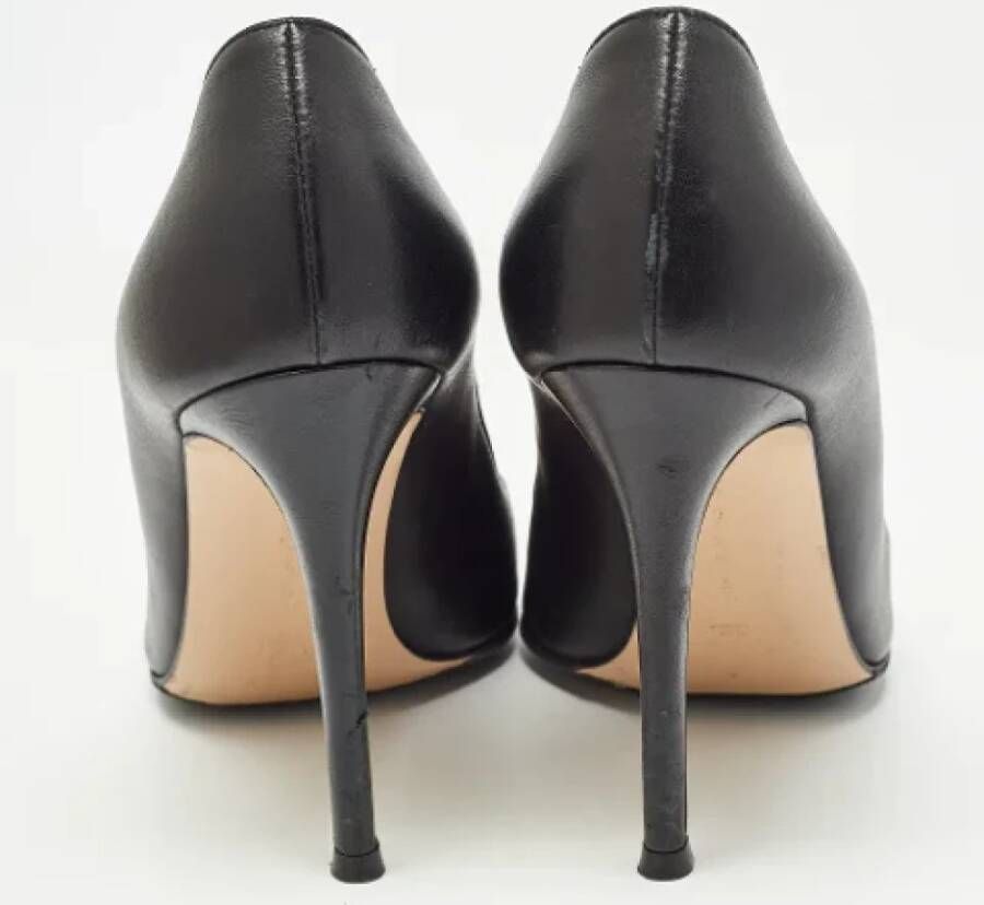 Sergio Rossi Pre-owned Leather heels Black Dames