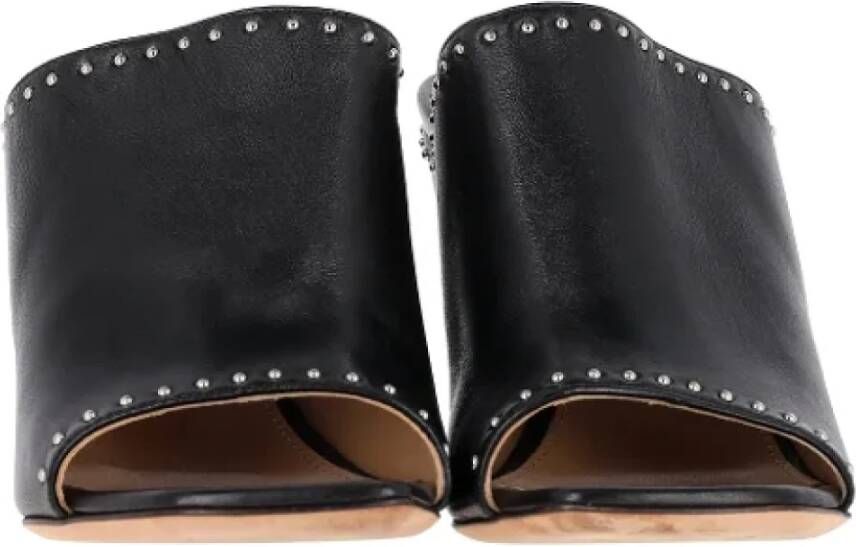 Sergio Rossi Pre-owned Leather heels Black Dames