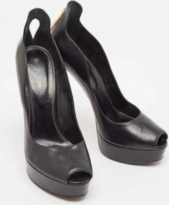 Sergio Rossi Pre-owned Leather heels Black Dames