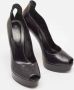 Sergio Rossi Pre-owned Leather heels Black Dames - Thumbnail 4