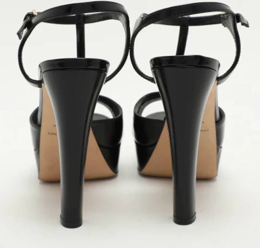 Sergio Rossi Pre-owned Leather heels Black Dames