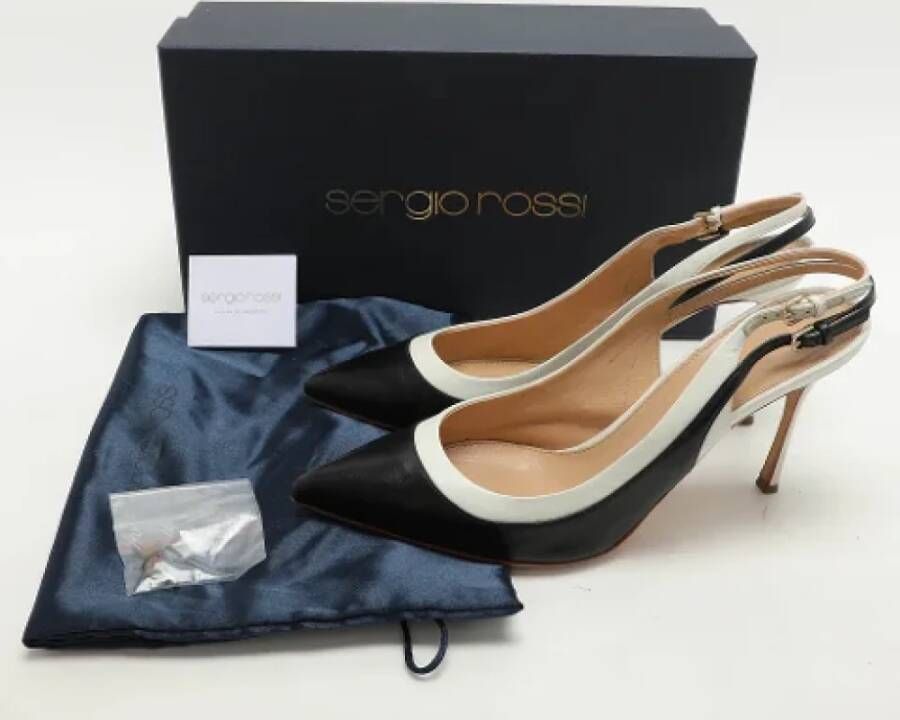 Sergio Rossi Pre-owned Leather heels Black Dames