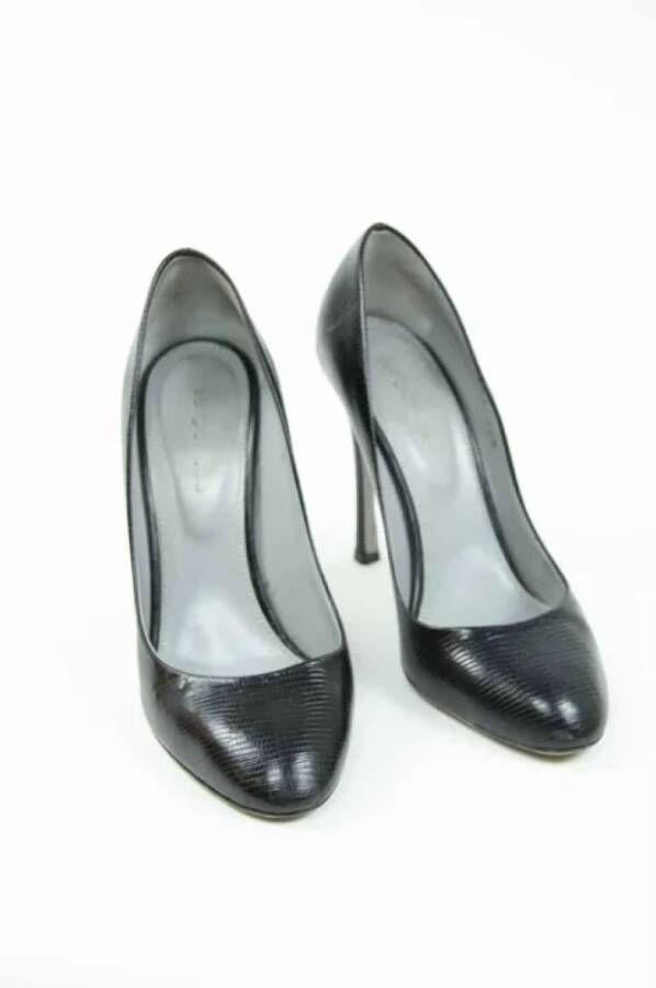 Sergio Rossi Pre-owned Leather heels Black Dames