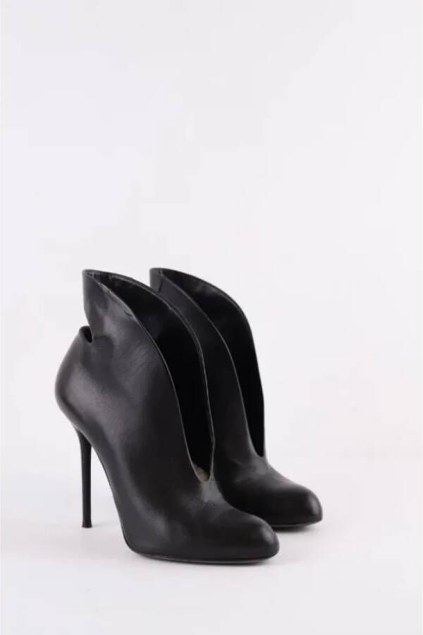 Sergio Rossi Pre-owned Leather heels Black Dames