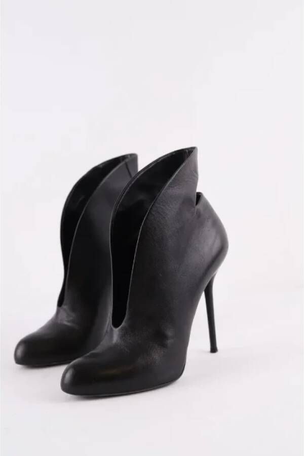 Sergio Rossi Pre-owned Leather heels Black Dames