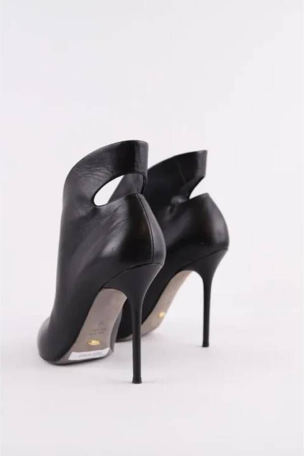 Sergio Rossi Pre-owned Leather heels Black Dames