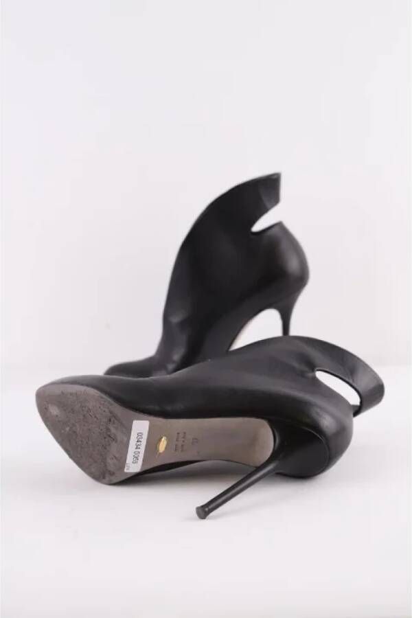 Sergio Rossi Pre-owned Leather heels Black Dames