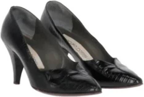 Sergio Rossi Pre-owned Leather heels Black Dames