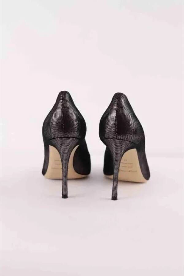 Sergio Rossi Pre-owned Leather heels Black Dames