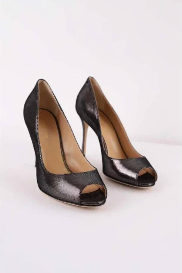 Sergio Rossi Pre-owned Leather heels Black Dames