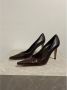 Sergio Rossi Pre-owned Leather heels Brown Dames - Thumbnail 3