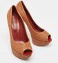 Sergio Rossi Pre-owned Leather heels Brown Dames - Thumbnail 4