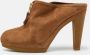 Sergio Rossi Pre-owned Leather heels Brown Dames - Thumbnail 2