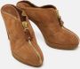 Sergio Rossi Pre-owned Leather heels Brown Dames - Thumbnail 4