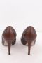 Sergio Rossi Pre-owned Leather heels Brown Dames - Thumbnail 4