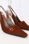 Sergio Rossi Pre-owned Leather heels Brown Dames - Thumbnail 3