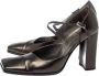 Sergio Rossi Pre-owned Leather heels Gray Dames - Thumbnail 3