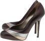 Sergio Rossi Pre-owned Leather heels Gray Dames - Thumbnail 3