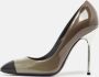 Sergio Rossi Pre-owned Leather heels Gray Dames - Thumbnail 2