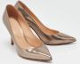 Sergio Rossi Pre-owned Leather heels Gray Dames - Thumbnail 4