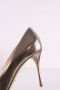 Sergio Rossi Pre-owned Leather heels Gray Dames - Thumbnail 6