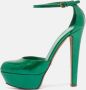 Sergio Rossi Pre-owned Leather heels Green Dames - Thumbnail 2