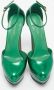 Sergio Rossi Pre-owned Leather heels Green Dames - Thumbnail 3