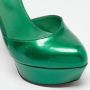 Sergio Rossi Pre-owned Leather heels Green Dames - Thumbnail 7