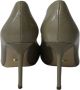 Sergio Rossi Pre-owned Leather heels Green Dames - Thumbnail 4