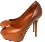 Sergio Rossi Pre-owned Leather heels Orange Dames - Thumbnail 3