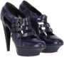 Sergio Rossi Pre-owned Leather heels Purple Dames - Thumbnail 3