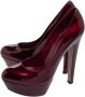 Sergio Rossi Pre-owned Leather heels Red Dames - Thumbnail 3