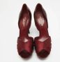 Sergio Rossi Pre-owned Leather heels Red Dames - Thumbnail 3