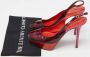 Sergio Rossi Pre-owned Leather heels Red Dames - Thumbnail 9