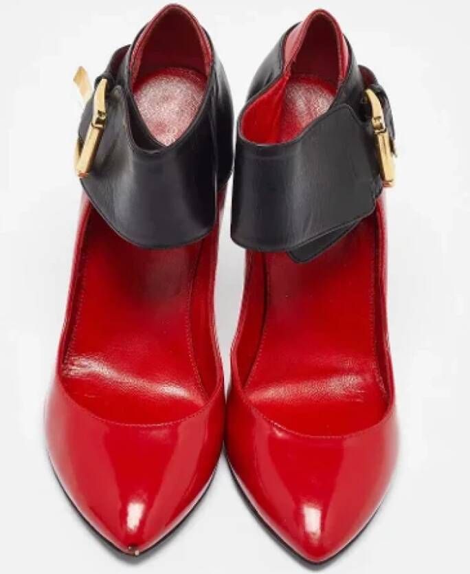 Sergio Rossi Pre-owned Leather heels Red Dames