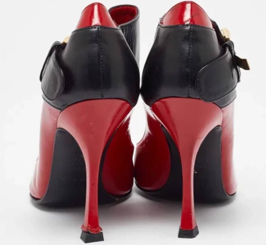 Sergio Rossi Pre-owned Leather heels Red Dames