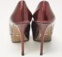 Sergio Rossi Pre-owned Leather heels Red Dames - Thumbnail 5