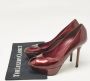 Sergio Rossi Pre-owned Leather heels Red Dames - Thumbnail 9