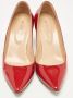 Sergio Rossi Pre-owned Leather heels Red Dames - Thumbnail 2