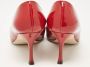 Sergio Rossi Pre-owned Leather heels Red Dames - Thumbnail 4