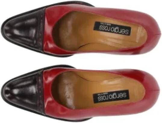 Sergio Rossi Pre-owned Leather heels Red Dames