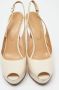 Sergio Rossi Pre-owned Leather heels White Dames - Thumbnail 3