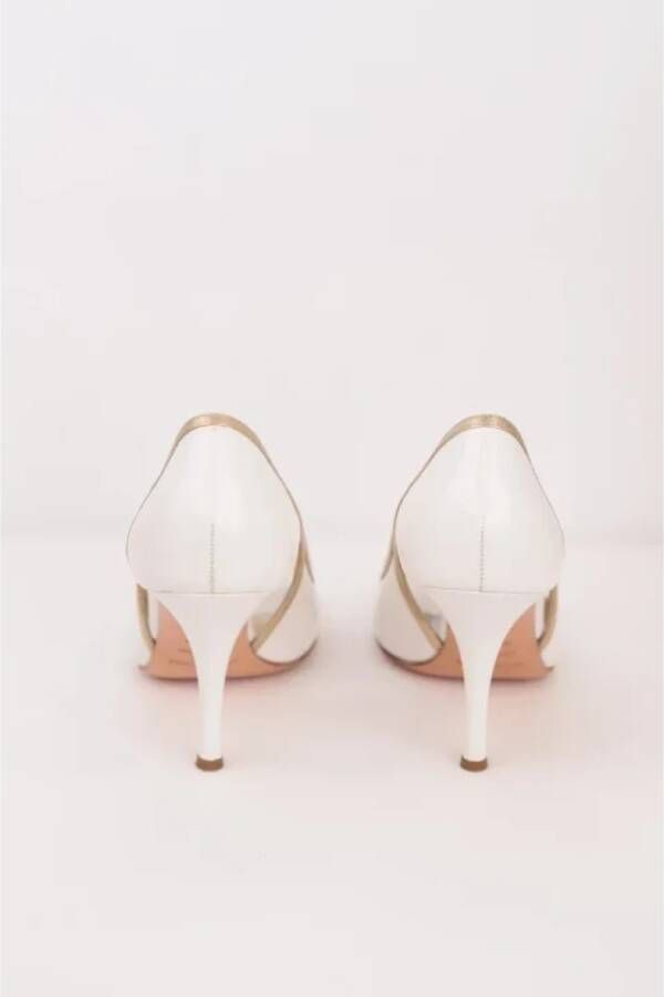 Sergio Rossi Pre-owned Leather heels White Dames