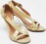 Sergio Rossi Pre-owned Leather sandals Beige Dames - Thumbnail 5