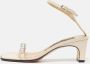 Sergio Rossi Pre-owned Leather sandals Beige Dames - Thumbnail 2