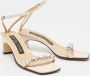 Sergio Rossi Pre-owned Leather sandals Beige Dames - Thumbnail 4