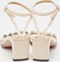 Sergio Rossi Pre-owned Leather sandals Beige Dames - Thumbnail 5