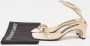 Sergio Rossi Pre-owned Leather sandals Beige Dames - Thumbnail 9