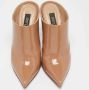 Sergio Rossi Pre-owned Leather sandals Beige Dames - Thumbnail 3